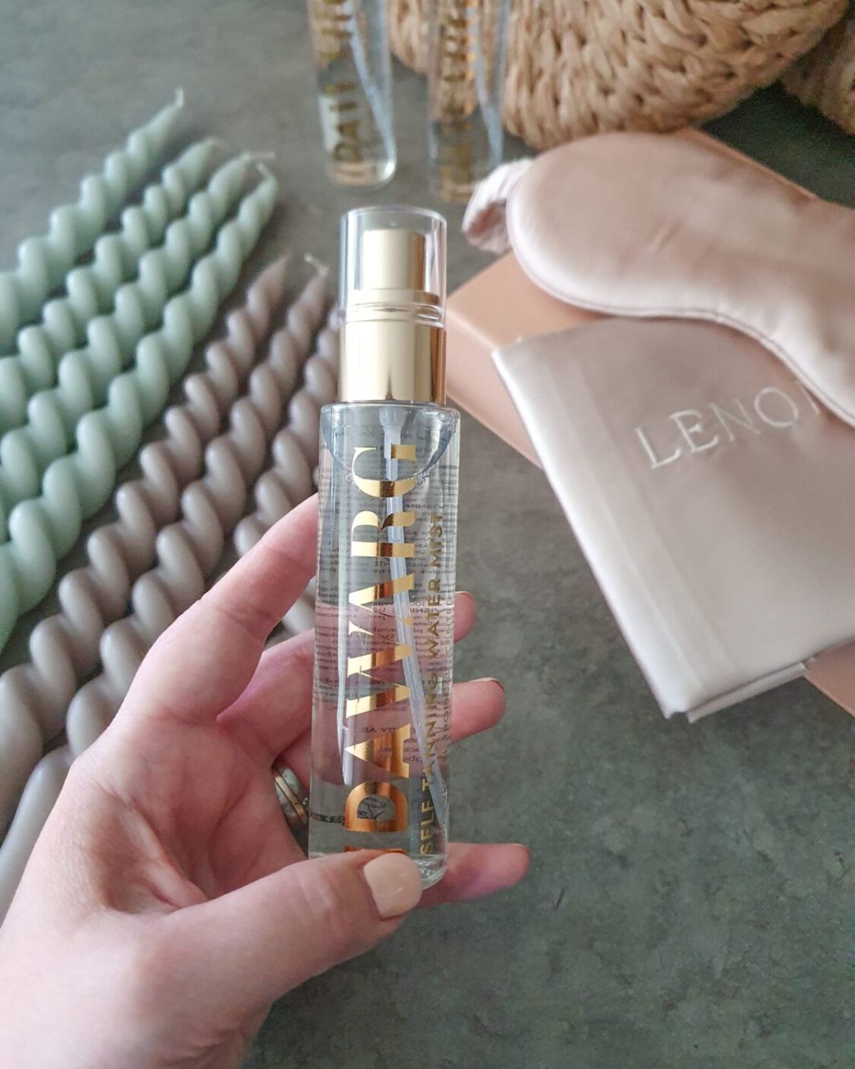 Provar nya produkter från Ida Warg Beauty