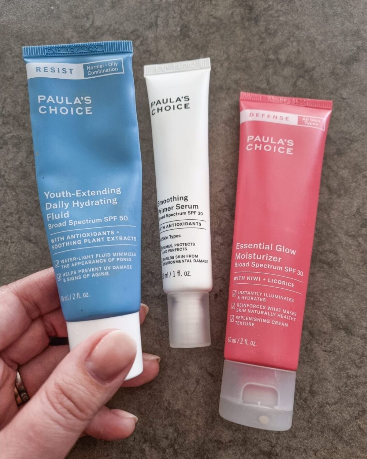 Mina tre go-to när det gäller solskydd för ansiktet